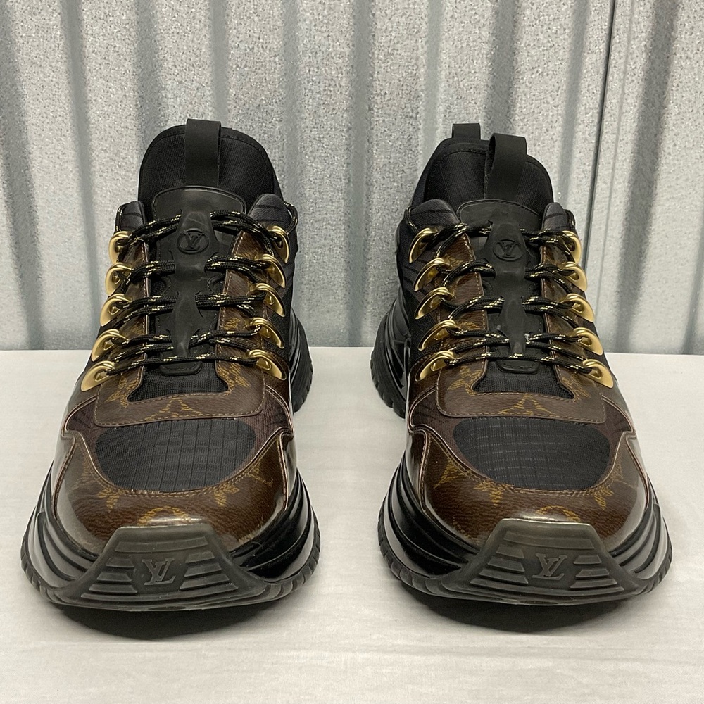 Louis Vuitton Black and Brown Chunky Sneakers